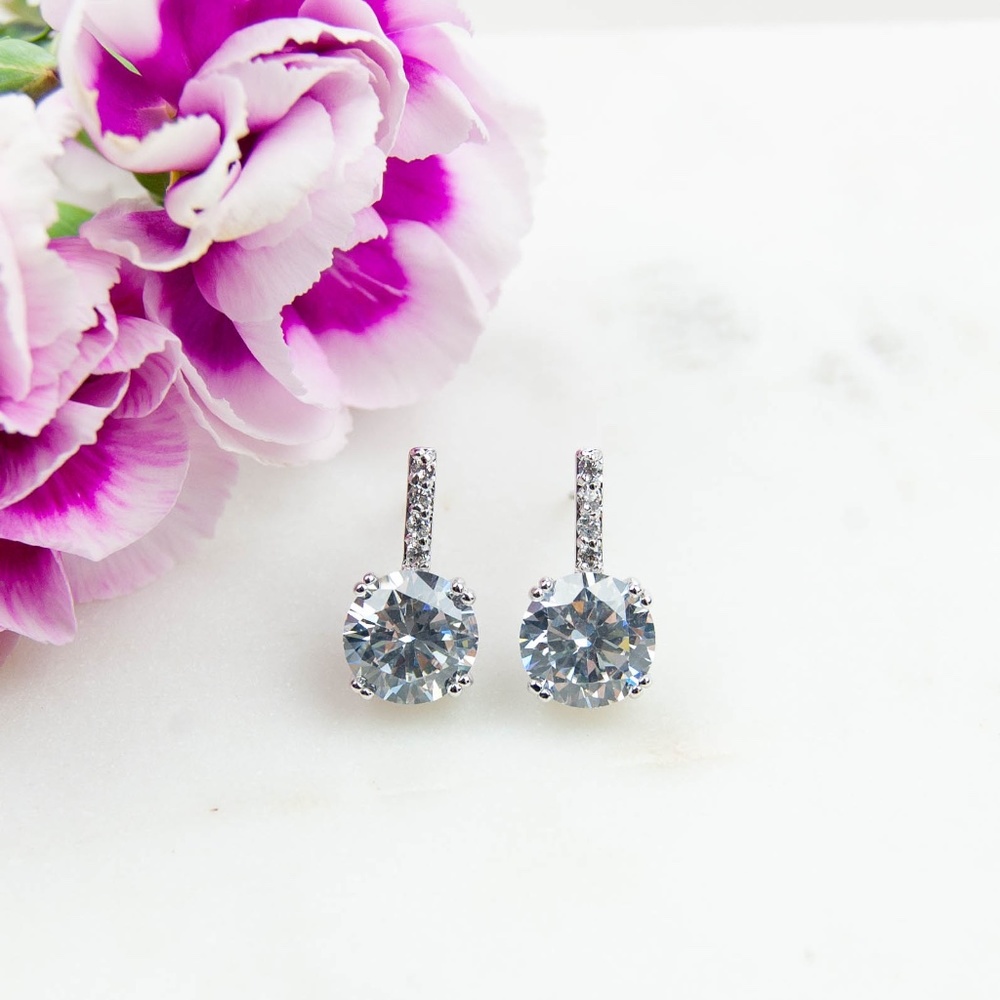 Cubic Zirconia Studs